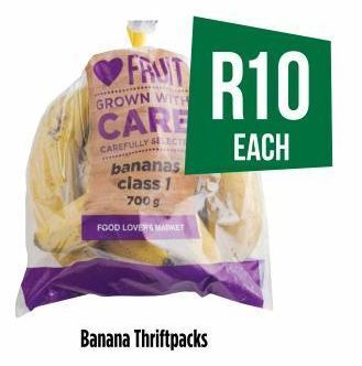 Food Lover's Market Banana thriftpacks offer
