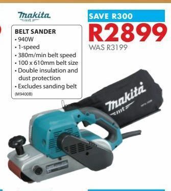 Chamberlain Belt sander offer