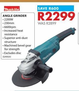 Chamberlain Angle grinder offer