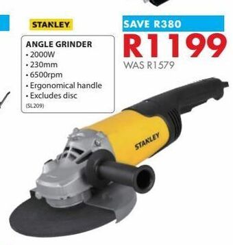Chamberlain Angle grinder offer