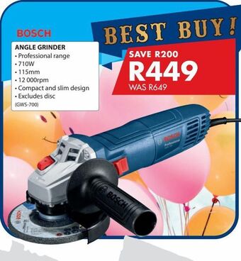 Chamberlain Angle grinder offer