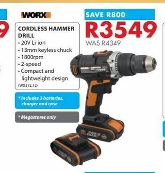 Chamberlain Cordless hammer drill offer