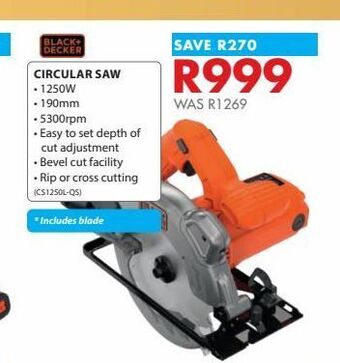 Chamberlain Circular saw offer