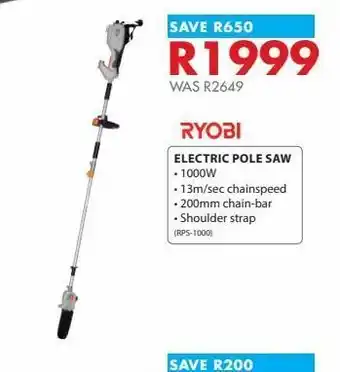 Chamberlain Electric pole saw offer