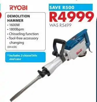 Chamberlain Demolition hammer offer