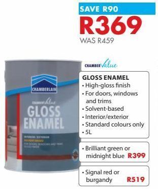 Gloss enamel
