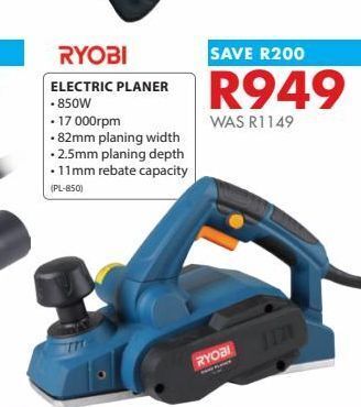 Chamberlain Electric planer offer