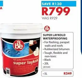 Chamberlain Super laykold waterproofing offer