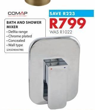 Chamberlain Bath and shower mixer offer