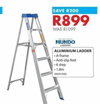 Chamberlain Aluminium ladder offer