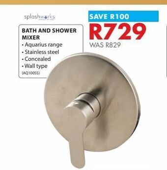 Chamberlain Bath and shower mixer offer
