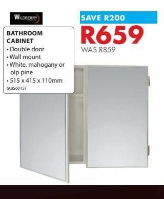 Bathroom cabinet