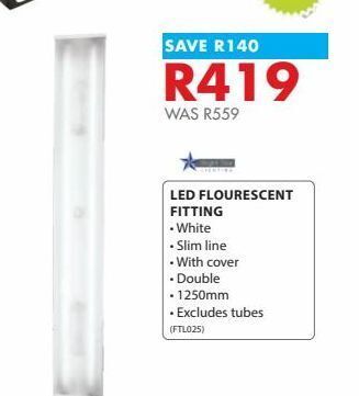 Chamberlain Led flourescent fitting offer