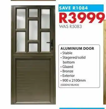 Chamberlain Aluminium door offer