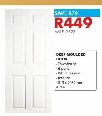 Chamberlain Deep moulded door offer