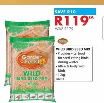 Chamberlain Wild bird seed mix offer