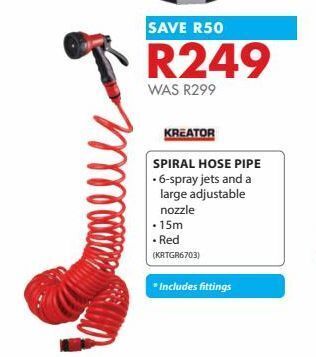 Spiral hose pipe