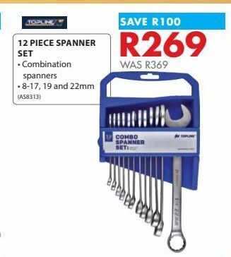 12 piece spanner set