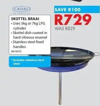 Chamberlain Skottel  braai offer