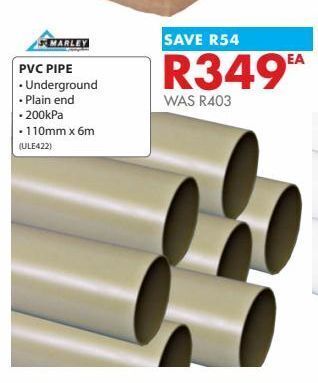 Pvc pipes