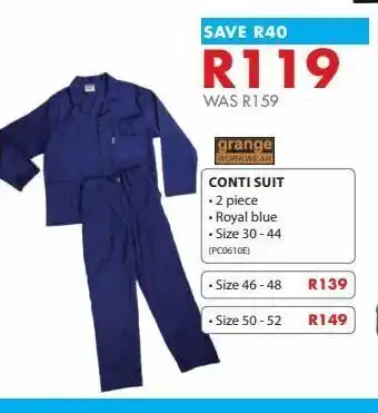 Chamberlain Conti suit offer