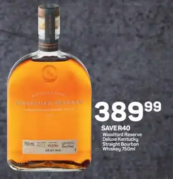 Woodford Reserve Deluxe Kentucky Straight Bourbon Whiskey 750ml