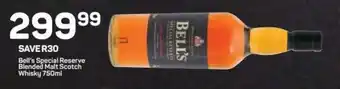 Pick n Pay Liquor Bell's Special Reserve Blended Malt Scotch Whisky 750ml offer