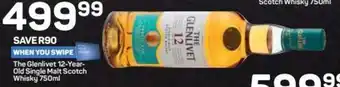 Pick n Pay Liquor The Glenlivet 12-Year-Old Single Malt Scotch Whisky 750ml offer