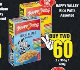 Boxer Happy valley rice puffs 2 offer