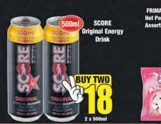 Score original energy drink 2