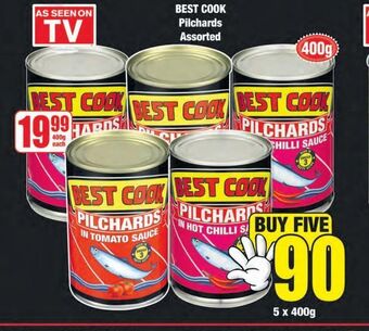 Boxer Best cook pilchards 5 offer