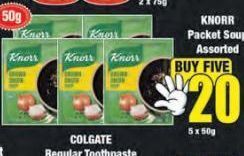Boxer Knorr packet soup 5 offer