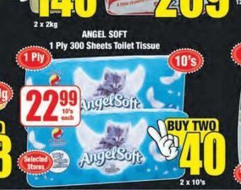 Boxer Angel soft toilet tissue 2 offer