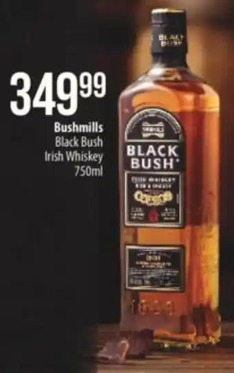 Spar Tops Bushmills Black Bush Irish Whiskey 750 ml offer
