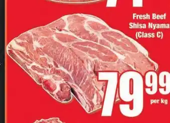 Boxer Fresh beef shisa nyama offer