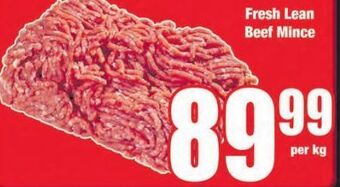 Boxer Fresh lean beef mince offer