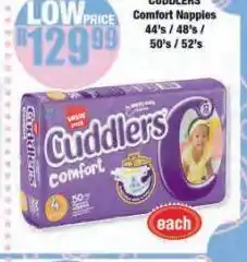 Boxer Cuddlers comfort nappies offer