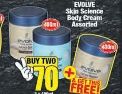 Boxer Evolve body cream 2 offer