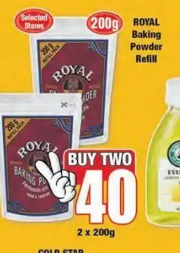 Boxer Royal baking powder refill 2 offer