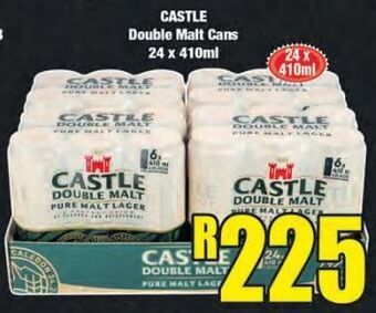 Boxer Castle double malt cans offer