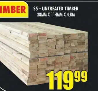 Boxer Build S5 - untreated timber offer
