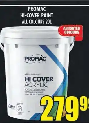 Boxer Build Promax hi-cover paint offer