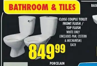 Close couple toilet