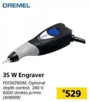 Builders Warehouse Dremel 35W Engraver F0130290JM offer