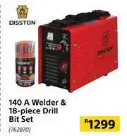 Builders Warehouse Disston 140A Welder & 18 Piece Drill Bit Set 762870 offer