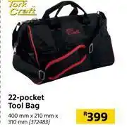 Builders Warehouse Fork Craft 22 Pocket Tool Bag offer