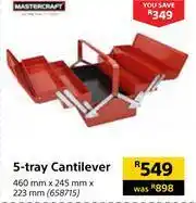 Builders Warehouse Mastercraft 5 Tray Cantilever offer
