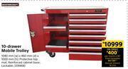 Builders Warehouse Mastercraft 10 Drawer Mobile Trolley offer