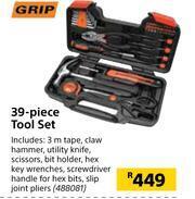 Builders Warehouse Grip 39 Piece Tool Set offer