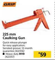 Builders Warehouse Grip 225mm Caulking Gun offer